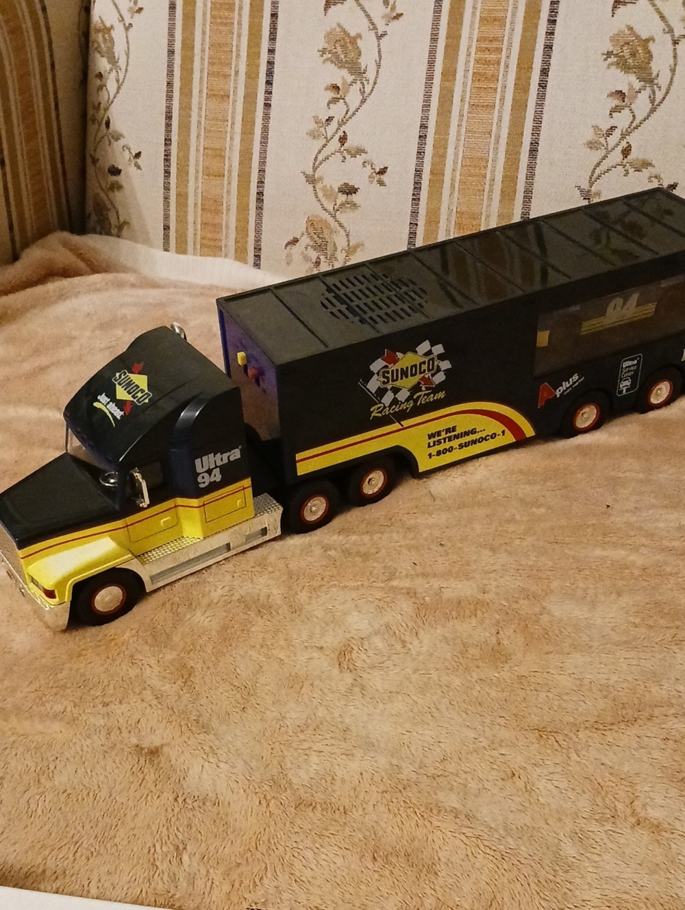Racing Team Truck 1997 Collector's Edition Transporter Truck Toy - Kids Vehicles